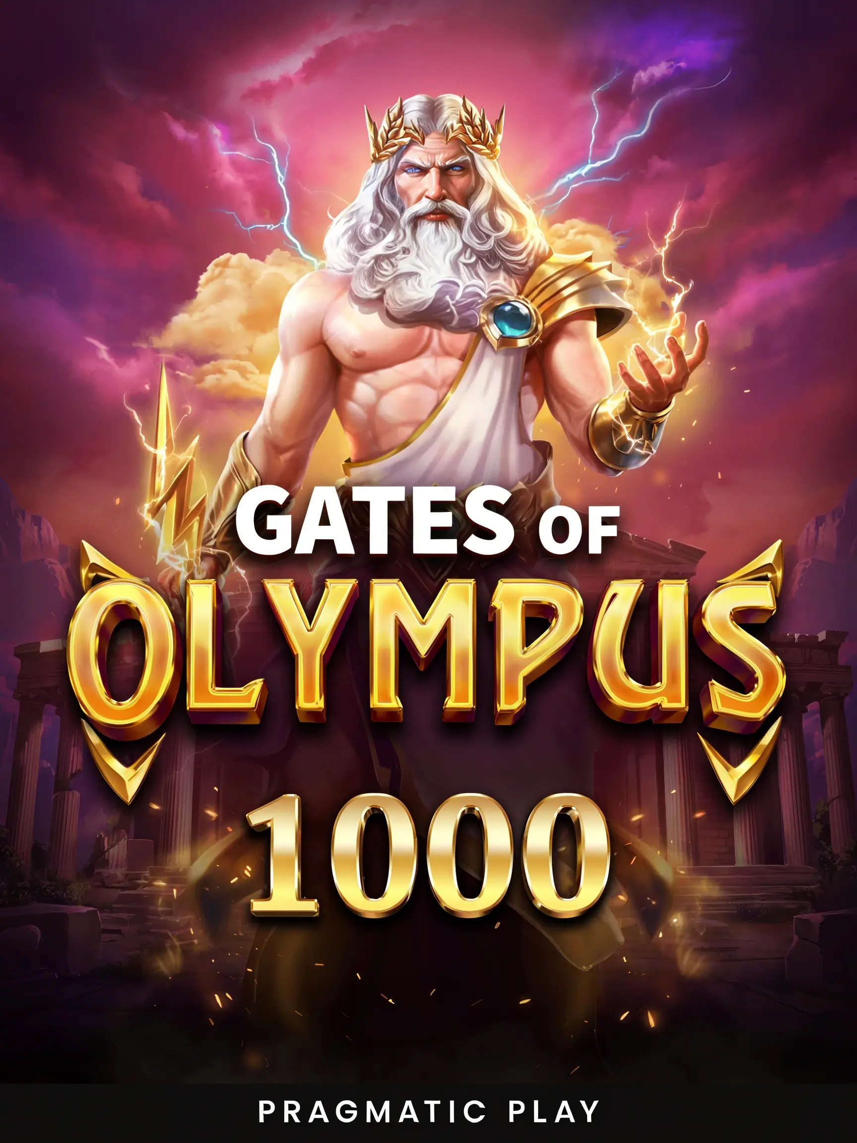 Gates of Olympus 1000 pokie game screenshot
